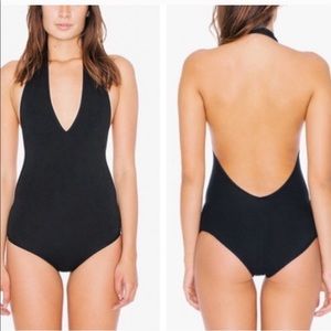 Classic Halter American Apparel Bodysuit
